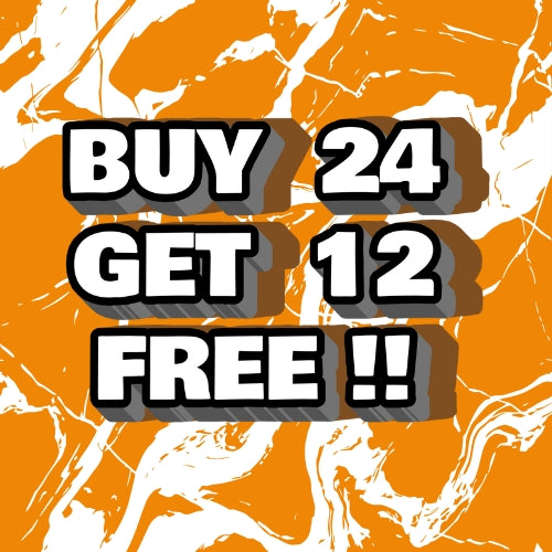 Buy 24 get 12 free Doughnuts